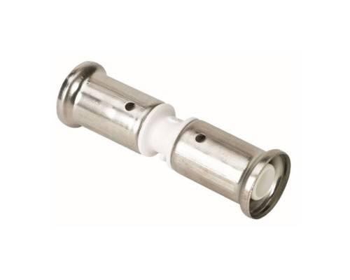 Муфта HENCO ПВДФ пресс, 26x26 Муфта HENCO ПВДФ пресс, 26x26
