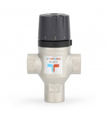 Клапан термосмесительный VARMEGA ВР 1/2", 30-65гр.С, Kvs 1.7, смешение вниз, VM17901