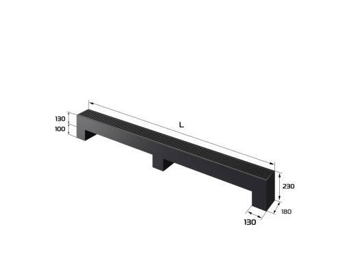 Конвектор напольный Royal Thermo STEP-130/180/3000-2-N-BL-LG-BL
