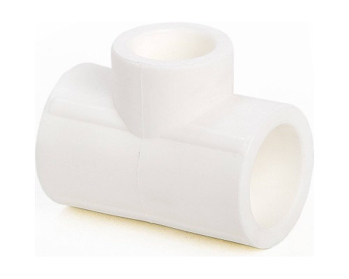 Тройник Lammin PPR перех. 90х32х90 10/2 белый Тройник Lammin PPR перех. 90х32х90 10/2 белый