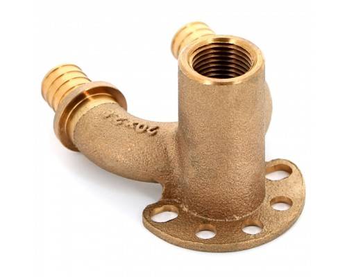 Угольник REHAU настенный ВР 20/20-1/2" RX+ длинный , бронза Угольник REHAU настенный ВР 20/20-1/2" RX+ длинный , бронза
