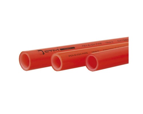 Труба СТМ ПЛАСТ PEX-EVOH д/теплого пола DN 16х2,0 (бухта 200 м) Труба СТМ ПЛАСТ PEX-EVOH д/теплого пола DN 16х2,0 (бухта 200 м)
