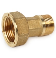Отвод Giacomini с накидной гайкой для счетчиков 3/4"x1", R37X004