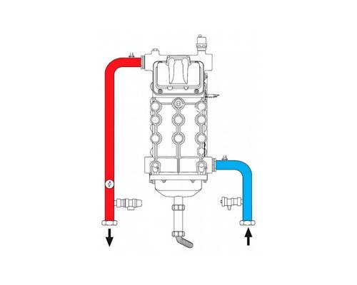 Котел газовый Ferroli FORCE W 120 конденсационный, настенный, 1 конт., закр. кам. сгор.