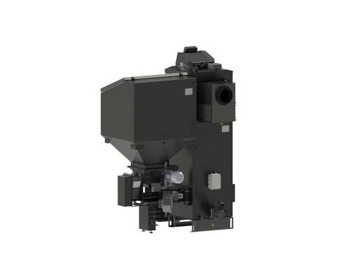 Котел пеллетный ZOTA Pellet Black 65 кВт 2R-500 комплект (корпус + мех. подачи + горелка + бункер)