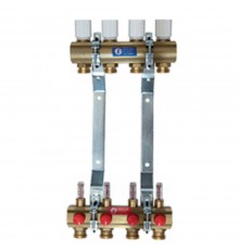 Комплект коллекторного узла Giacomini 1" x 3/4"E /9, R553KY069
