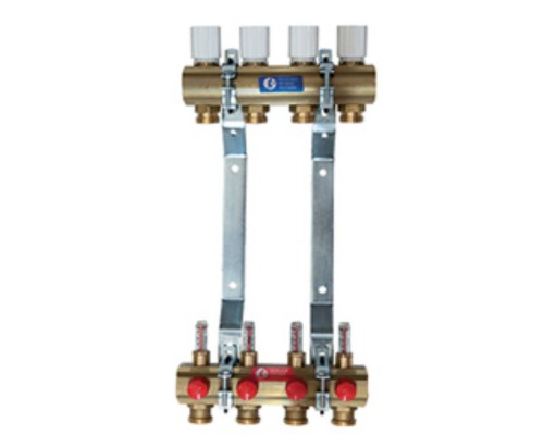 Комплект коллекторного узла Giacomini 1" x 3/4"E /9, R553KY069 Комплект коллекторного узла Giacomini 1" x 3/4"E /9, R553KY069