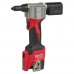 Заклепочник Milwaukee аккумуляторный M12 BPRT-201X (2,0А/ч. 1 аккум. кейс) 4933464405