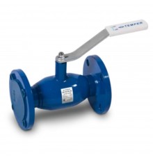 Кран шаровый TEMPER DN20 PN40 с/проходной фланцевый, 28320020