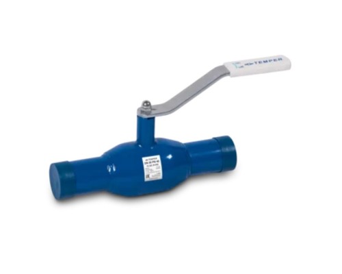 Кран шаровый TEMPER DN25 PN40 с/проходной приварной, 28220025