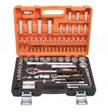 Набор инструментов PIT MaxPiler MXT-94-SET (94 предметов, 1/2" и 1/4", CrV)