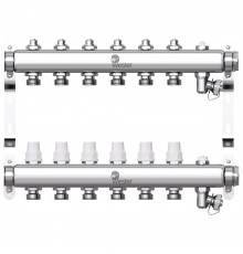 Коллектор Wester нерж. MUVS 1"-3/4 в сборе на 6 выходов