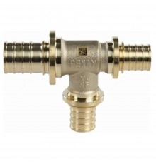 Тройник REHAU с уменьшенным боковым и торцевым проходами 20-16-16 MX