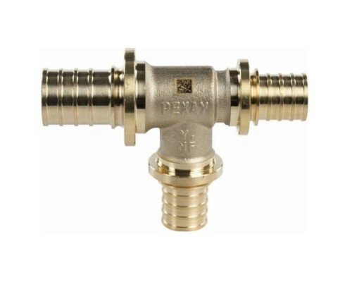 Тройник REHAU с уменьшенным боковым и торцевым проходами 20-16-16 MX