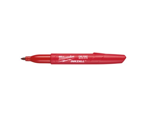 Маркер Milwaukee красный тонкий INKZALL для стройплощадки (1/36) Маркер Milwaukee красный тонкий INKZALL для стройплощадки (1/36)