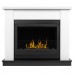 Каминокомплект:Биокамин Firelight BFP/P-1015 XS+Canto Long белый, черный