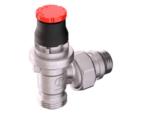 Клапан термостатический Giacomini угловой динамич. с нар. резьбой 1/2" x 16, R411DBX033