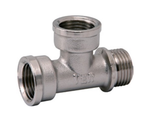 Тройник VIEIR ВВН 3/4"х3/4"х3/4" никел. TFFHN444 (5/80) Тройник VIEIR ВВН 3/4"х3/4"х3/4" никел. TFFHN444 (5/80)