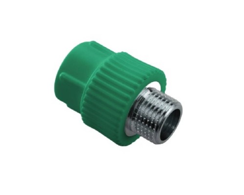 Муфта комбинированная ПП AntiFire под ключ D63-2"НР Green Муфта комбинированная ПП AntiFire под ключ D63-2"НР Green