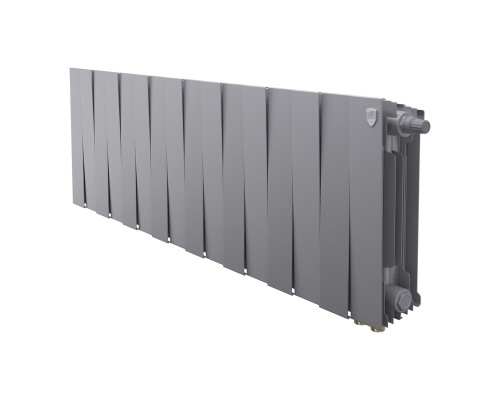 Радиатор биметаллический Royal Thermo PianoForte 300 Серебристый VR80 - 16 секц.