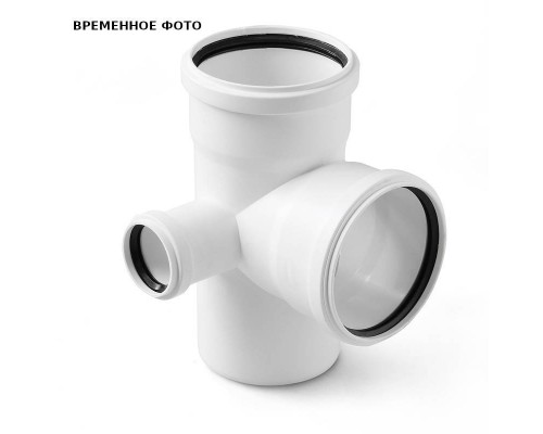 Крестовина двухплоскостная левая Pro Aqua Stilte Белая 110x110x50/87,5