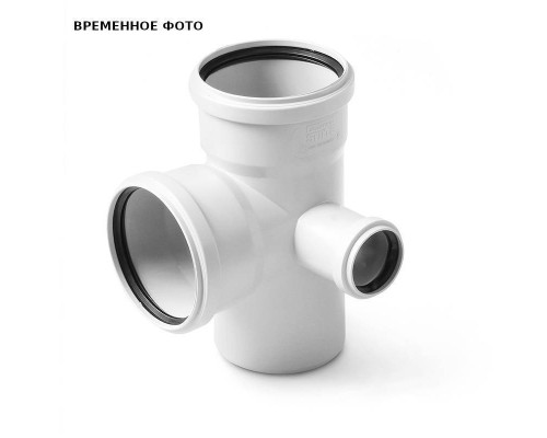 Крестовина двухплоскостная правая Pro Aqua Stilte Белая 110x110x50/87,5