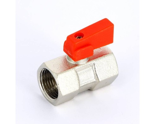 Кран шаровой мини флажок Uni-Fitt ВВ 1/2"