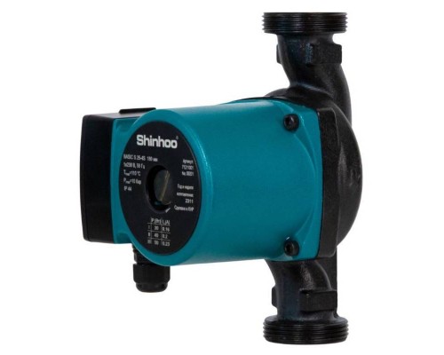 Насос циркуляционный Shinhoo BASIC S 32-8S с гайками