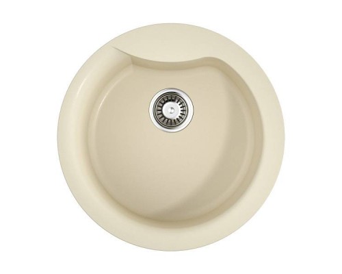 Omoikiri Yasugata 48R-BE Кухонная мойка Tetogranit 48,5x48,5 см, цвет: ваниль 4993131