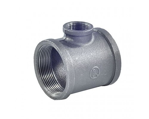Тройник чуг перех Ду32х15 (1 1/4"х1/2") м/м Fittex PLUS