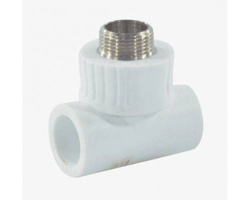 Тройник PP-R бел комб Дн32х1/2" НР РосТурПласт 10758