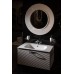 Boheme Зеркало круглое подвесное 82х5х82h см, цвет: white 528-W light