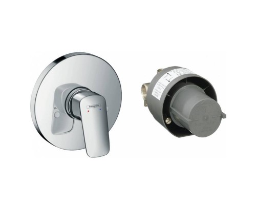 Смеситель для душа HansGrohe HG Logis (внешняя и скрытая часть) хром