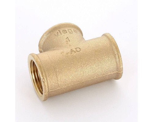 Тройник В бронза VIEGA 1"x1"x1"