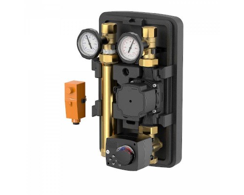 Насосная группа Meibes MK со смесителем 1" с насосом Grundfos UPM3 Hybrid 25-70, с сервоприводом 220В (лева Насосная группа Meibes MK со смесителем 1" с насосом Grundfos UPM3 Hybrid 25-70, с сервоприводом 220В (лева