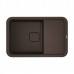 Omoikiri Tasogare 78-DC Кухонная мойка Artgranit 78x51 см, цвет: темный шоколад 4993749