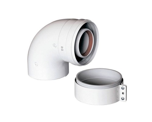 Коаксиальный отвод Baxi D=60/100 мм 87°