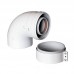 Коаксиальный отвод Baxi D=60/100 мм 87°