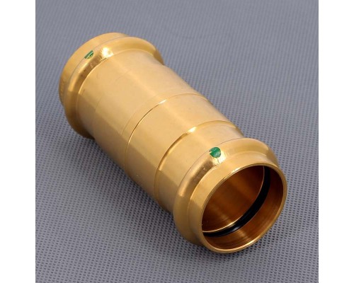 Муфта надвижная пресс бронза Sanpress VIEGA 42