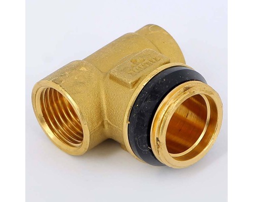 Концевик с внутренней /наружной / внутренней резьбой TIEMME 1/2"х3/4"х3/8"