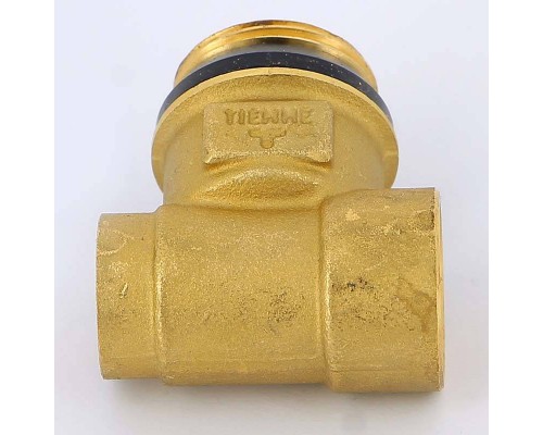 Концевик с внутренней /наружной / внутренней резьбой TIEMME 1/2"х3/4"х3/8"