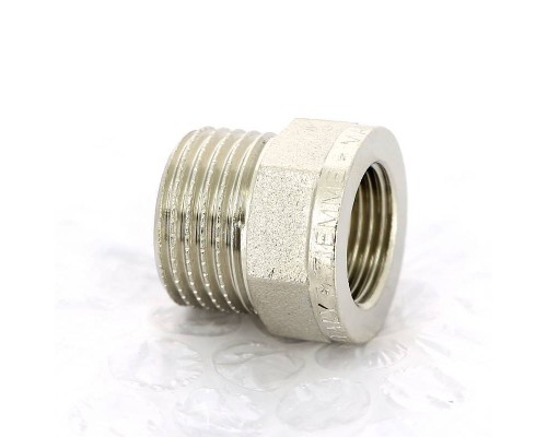 Переходник НВ никелированный TIEMME 1/2"x3/8"