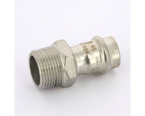 Муфта Н-пресс IBP 18 x 3/4" нерж.сталь Муфта Н-пресс IBP 18 x 3/4" нерж.сталь