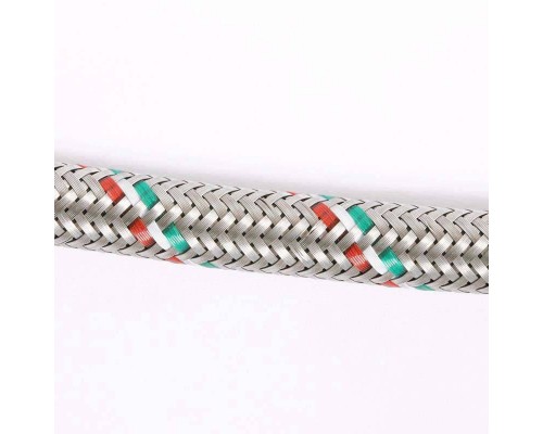 Гибкая подводка для смесителя UNI-FITT М10х1 - 1/2" 150 см оплетка из нержавеющей стали Гибкая подводка для смесителя UNI-FITT М10х1 - 1/2" 150 см оплетка из нержавеющей стали