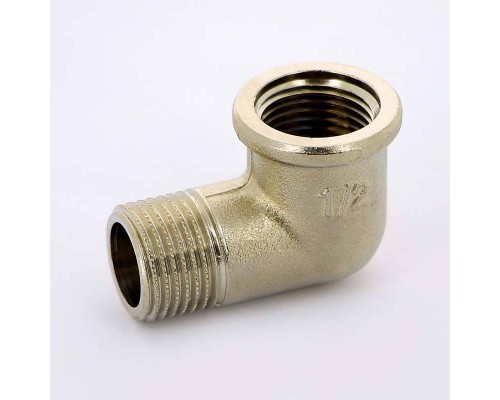 Угол НВ никелированный UNI-FITT 1/2" Угол НВ никелированный UNI-FITT 1/2"