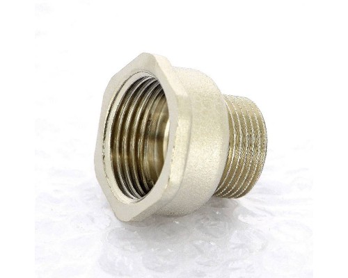 Переходник НВ никелированный UNI-FITT 3/4"x1" Переходник НВ никелированный UNI-FITT 3/4"x1"