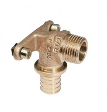 Водорозетка PE-X бр аксиал Дн16х1/2" НР RAUTITAN RX+ Rehau 14563641001
