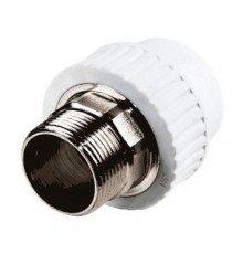 Муфта PP-R бел комб п/ключ Дн32х1" НР VALFEX 10135032