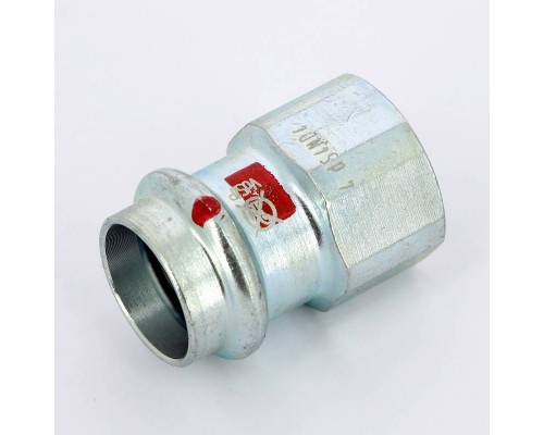 Муфта пресс-В оцинкованная сталь Prestabo VIEGA 22х3/4" Муфта пресс-В оцинкованная сталь Prestabo VIEGA 22х3/4"