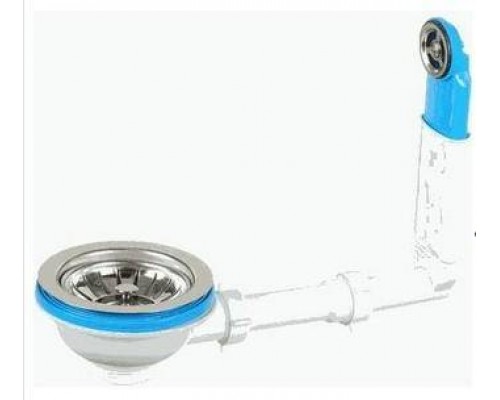 Выпуск мойки ж/пер 3 1/2" нерж/сетка АНИ Пласт N320
